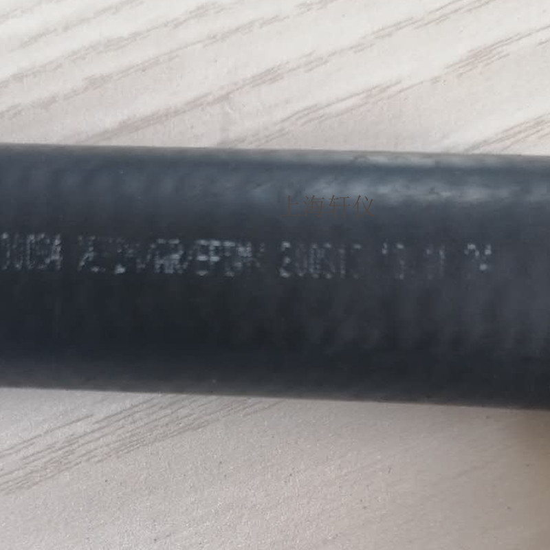 橡胶管表面喷码牢固度